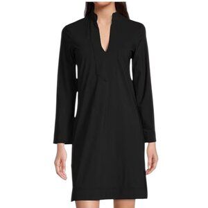 Jude Connally Black Long Sleeve Dress